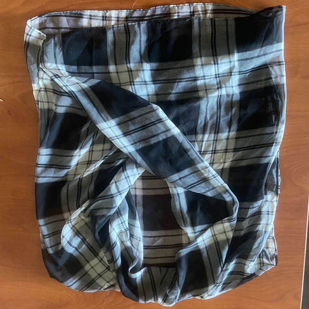 Lightweight flannel vest